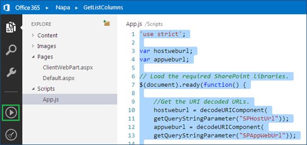 Running Project on SharePoint